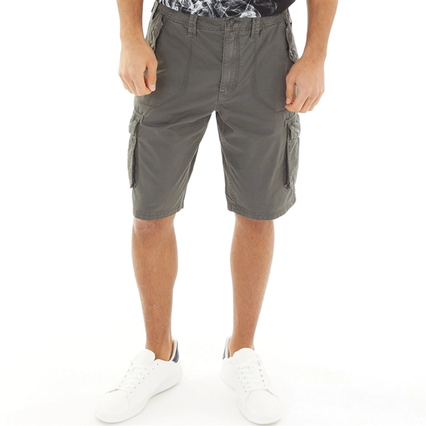 Onfire Mens Combat Shorts Grey