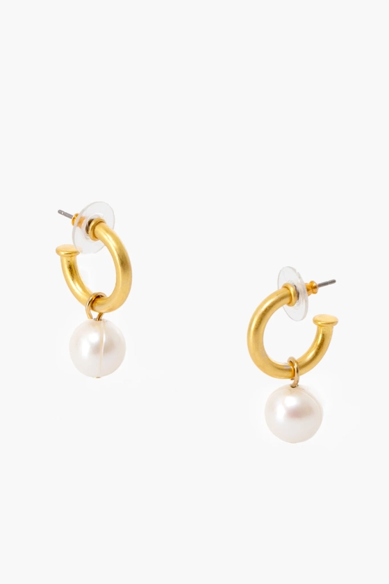 Pearl Hoop Earrings | Tuckernuck Jewelry