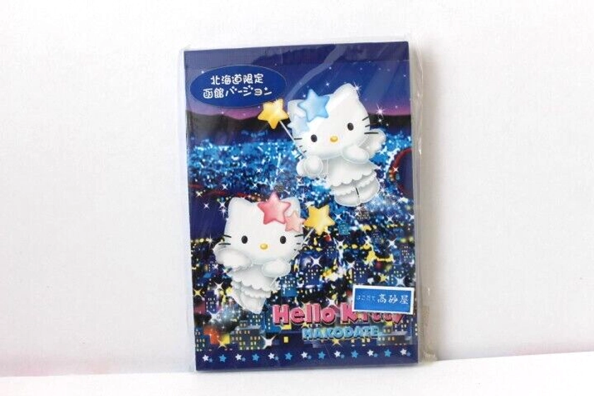 Sanrio Hello Kitty memo pad Angel NEW 2004 gotochi Hakodate