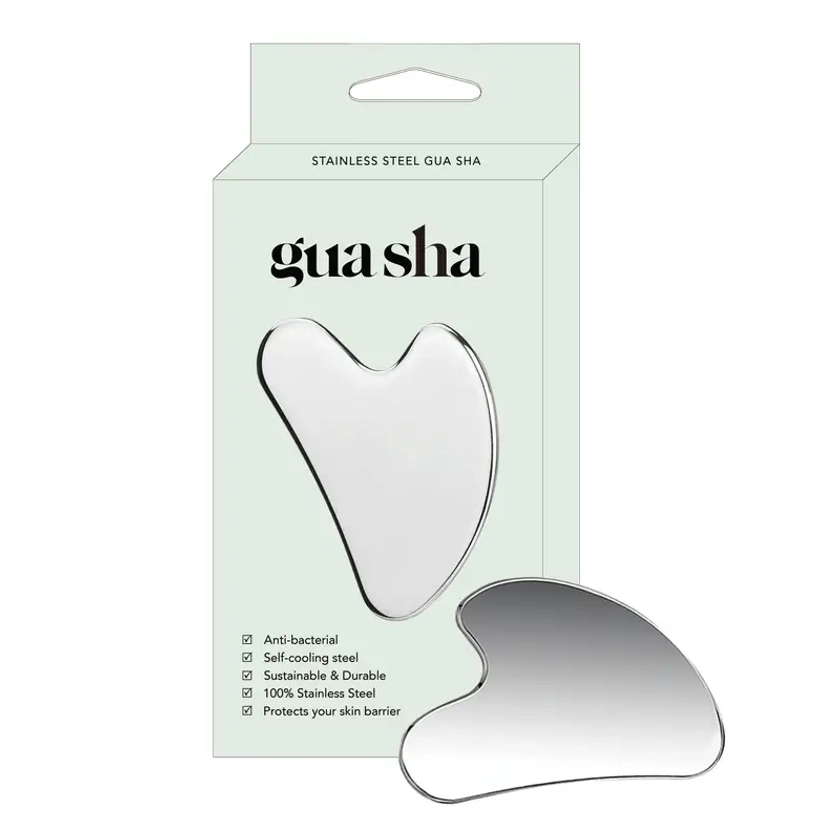 Stainless Steel Gua Sha Facial Tool Metal Gua Sha Massage - Temu Australia