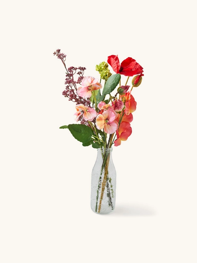 Fleurs en soie | Plastique. 30 cm. | Multi | Bloompost