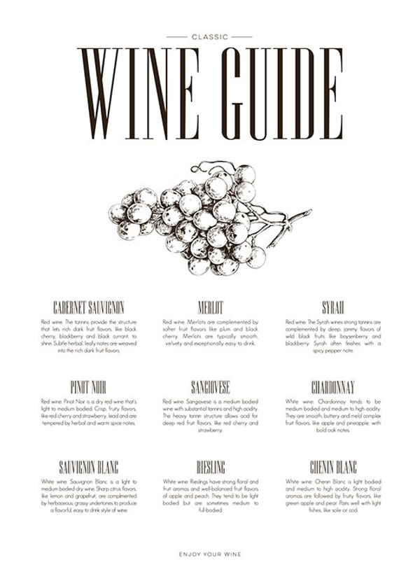 Wine Guide, Print