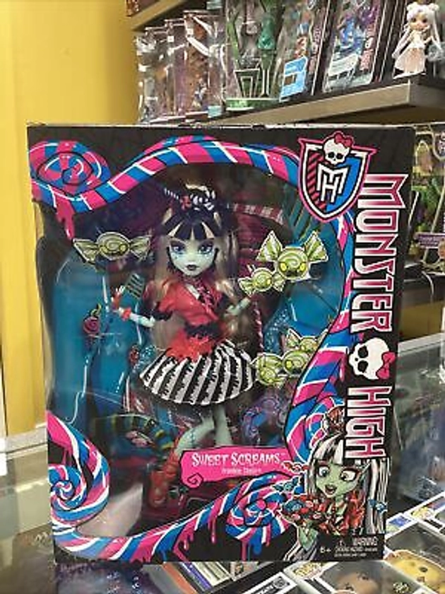 2013 Monster High Sweet Screams Frankie Stein Daughter Doll Set New MIB Rare | eBay