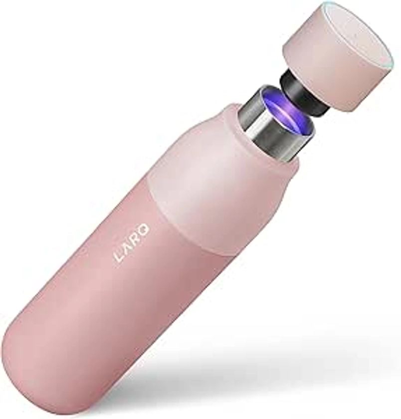 Amazon.com: LARQ Bottle - Self-Cleaning and Insulated Stainless Steel Water Bottle with Award-winning Design and UV Water Sanitizer, 17oz, Himalayan Pink : Sports & Outdoors