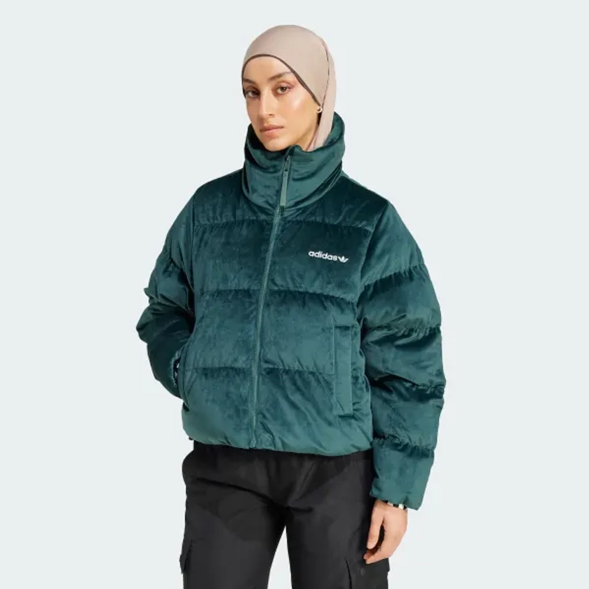 Regen Velvet Down Puffer Jacket