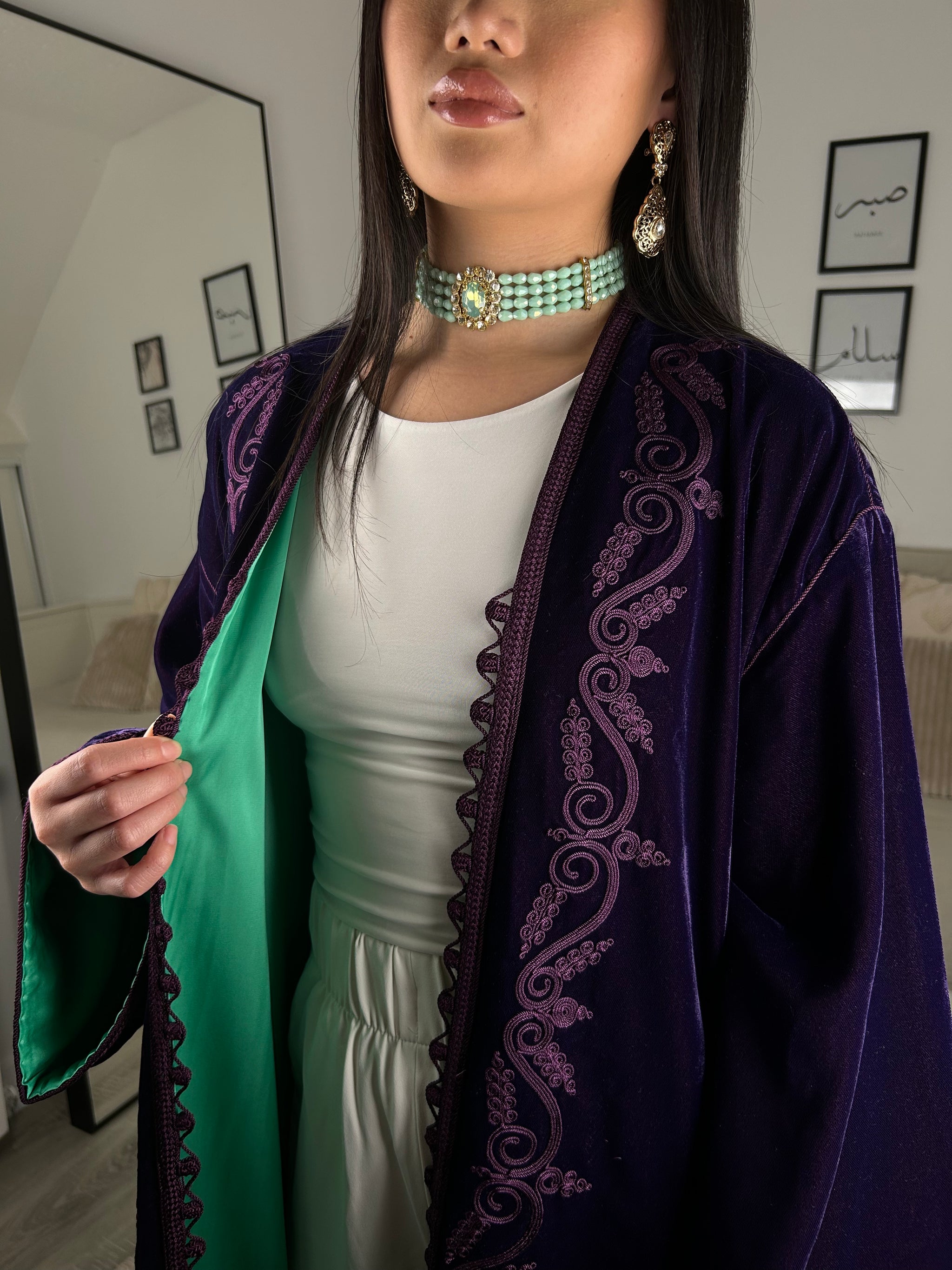Kimono Umayma Violet