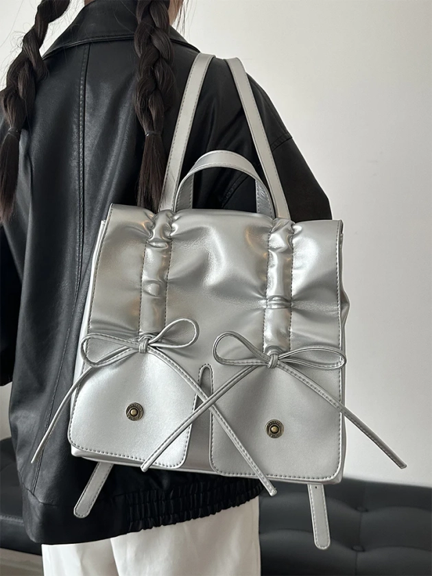Designer - Silver Bag