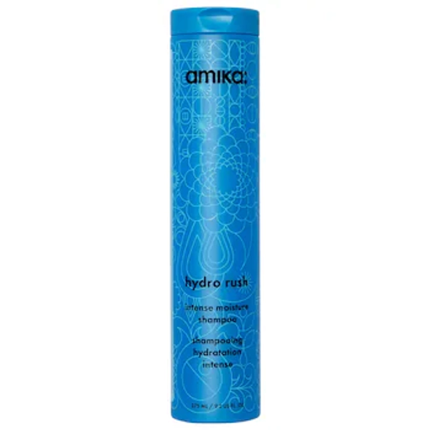 Hydro Rush Intense Moisture Shampoo with Hyaluronic Acid - amika | Sephora