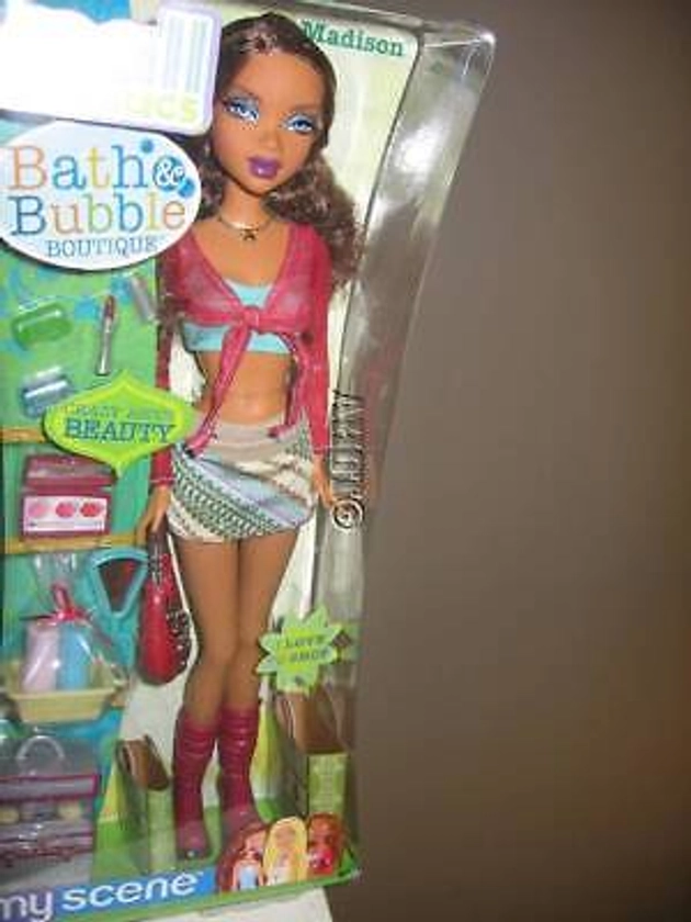 Barbie My Scene Mall Maniacs Madison Doll NEW NIB