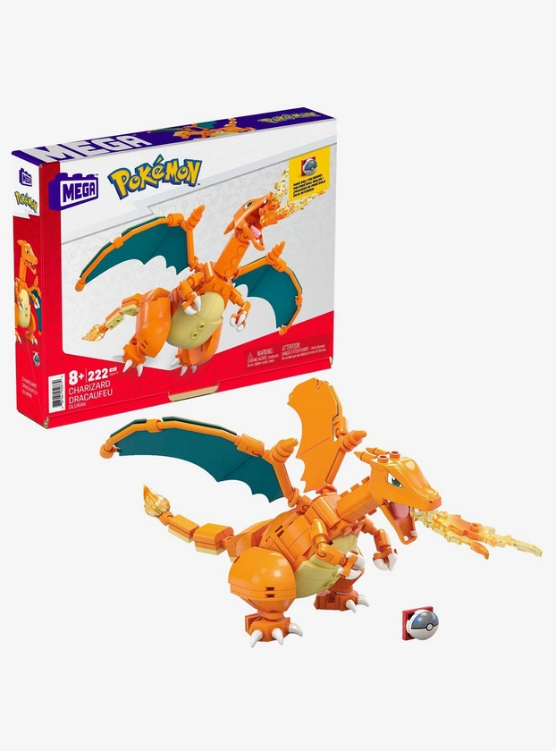 MEGA Pokemon Charizard Building Set