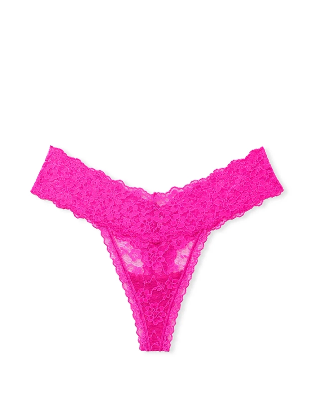 Buy Lace Lace-Up Thong Panty - Order Panties online 5000004431 - Victoria's Secret US