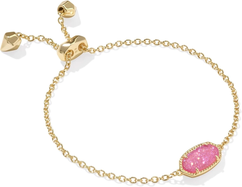 Kendra Scott Elaina Adjustable Chain Bracelet for Women, Fashion Jewelry, Gold-Plated