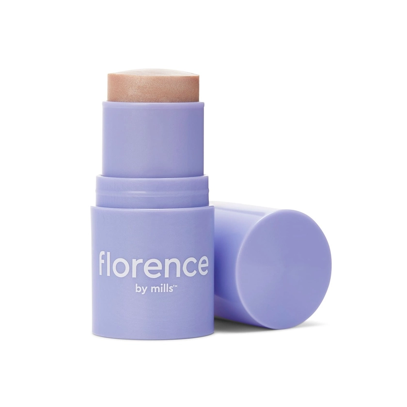 florence by mills | Self Reflecting Highlighter - Self Love Highlighter - Highlighter Stick Self Love 6g - Doré