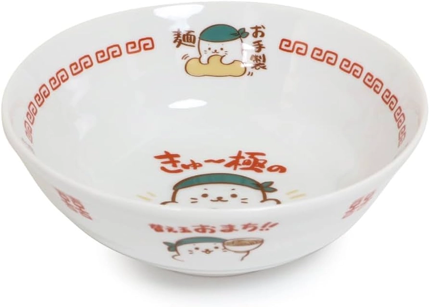 Amazon.co.jp: Shirotan 998-50489 Chinese Tableware, Ramen Donburi (Kyu - Kyu Kyoku no Ramen), Made in Japan, Mother Garden : Home & Kitchen