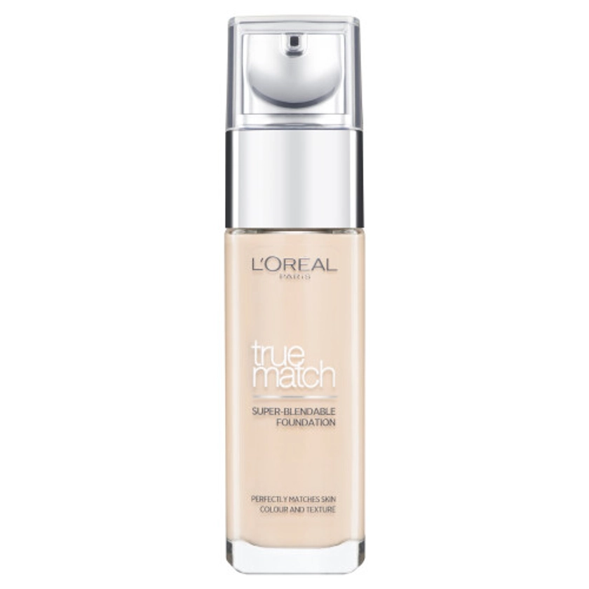 L'Oréal Paris True Match Foundation, 1.N Ivory, 30 ml on OnBuy