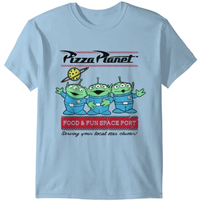 Disney Pixar Toy Story Pizza Planet Aliens T-Shirt sold by Martin Sati | SKU 1871209 | Printerval UK