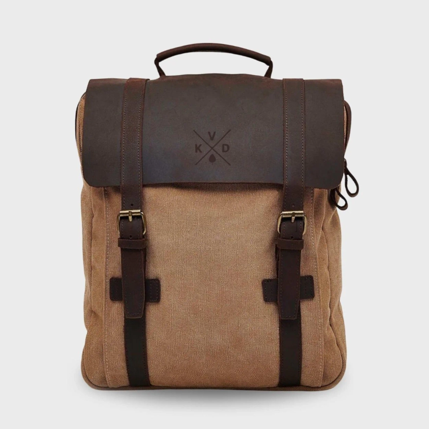 Tamar Waxed Canvas Backpack | Kovered