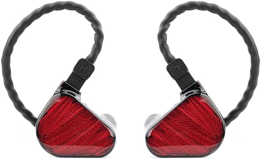Fanmusic TRUTHEAR x Crinacle Zero:RED Dual Dynamic Drivers in Ear Headphone with 0.78 2Pin Cable