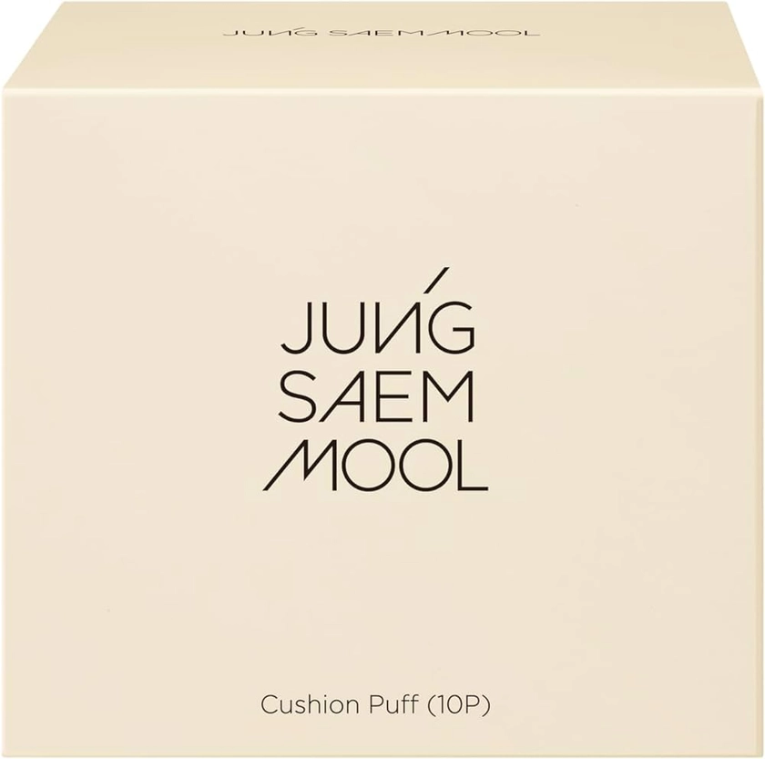 Amazon.com : [JUNGSAEMMOOL OFFICIAL] Cushion Puff Set (10p) : Beauty & Personal Care