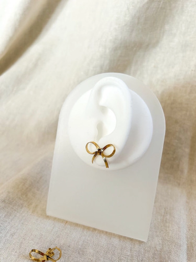 Boucles d'oreilles "mini nœuds" | Ulka Bijoux