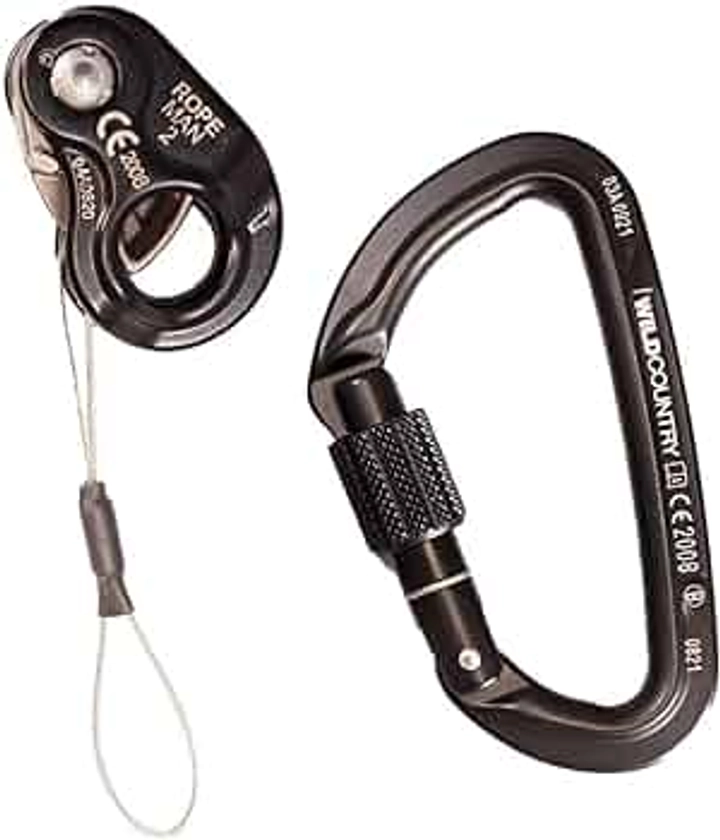 Wild Country Ropeman 2 Ascender - Lightweight Rope Clamp for Climbing, Hunting, Tree Climbing, & Rigging