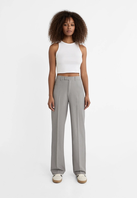 Pantalon habillé - Pantalons femme | Stradivarius France