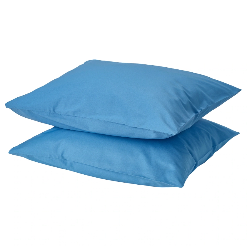 DVALA Pillowcase - blue 60x70 cm