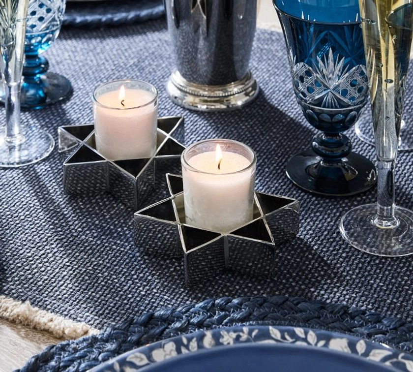 Star of David Votive Holder