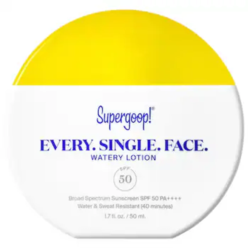 Every. Single. Face. Watery Lotion SPF 50 - Supergoop! | Sephora