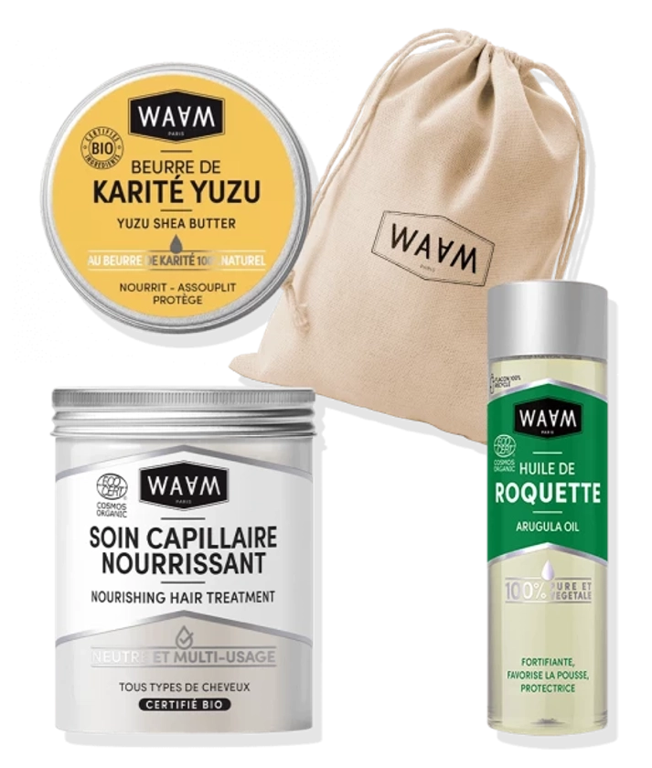 Pack Cheveux Secs et Cassants | WAAM Cosmetics