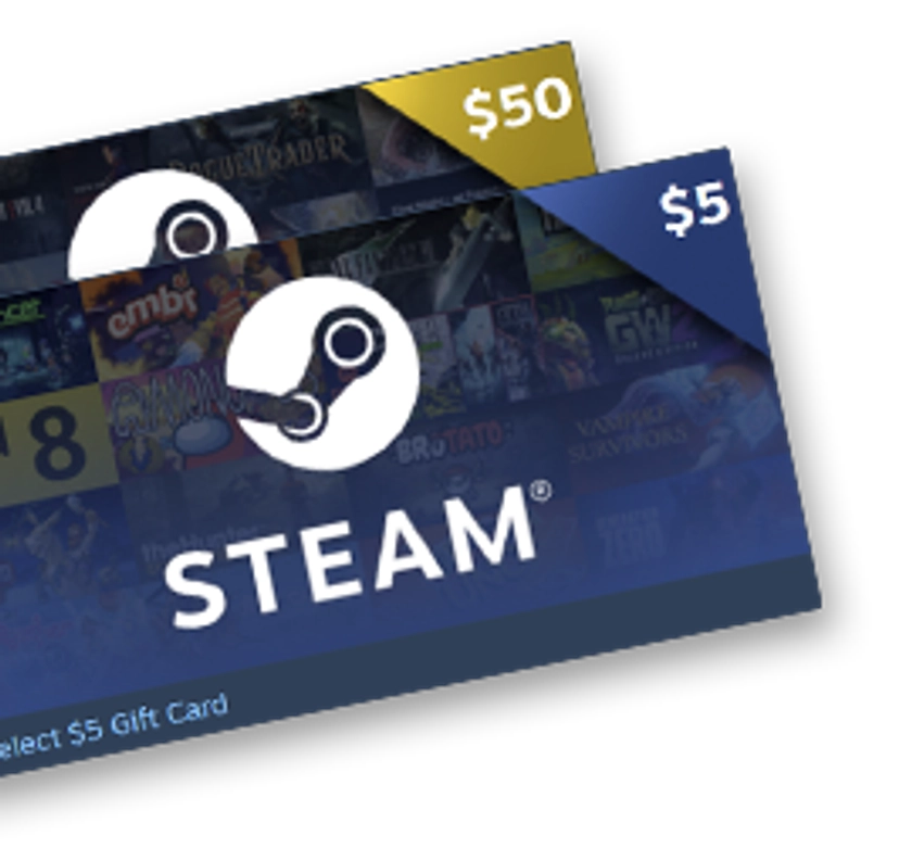 Steam Gift Cards