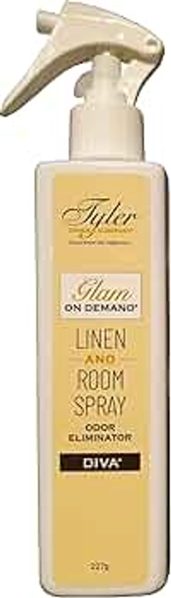 Tyler Candle Company - Spray On Demand - Diva fragrance - 227g / 8oz, Clear