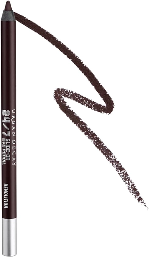 Amazon.com: URBAN DECAY 24/7 Glide-On Eyeliner Pencil, Demolition - Deep Brown with Matte Finish - Award-Winning, Waterproof Eyeliner - Long-Lasting, Intense Color : Beauty & Personal Care
