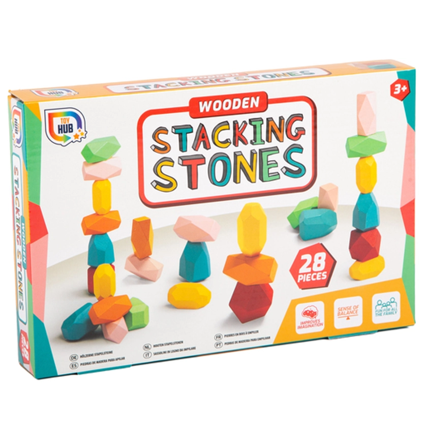 Wooden Stacking Stones | The Entertainer