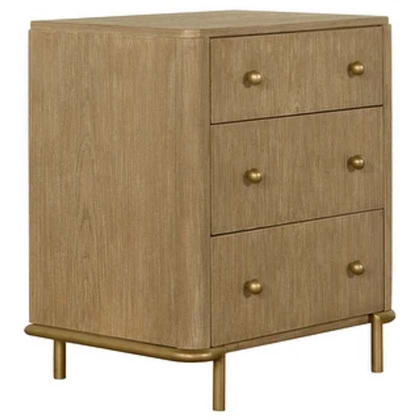 Arini 3-drawer Nightstand - Bed Bath & Beyond - 38924067