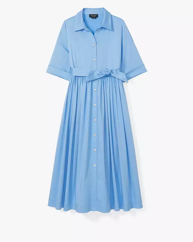 Poplin Midi Montauk Dress | Kate Spade New York