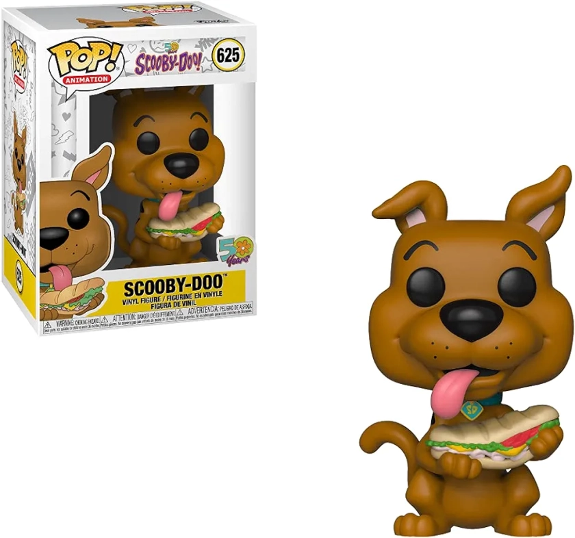 Funko Pop! Animation Scooby Doo with Sandwich - Figurine en Vinyle à Collectionner - Idée de Cadeau - Produits Officiels - Jouets pour Les Enfants et Adultes - TV Fans