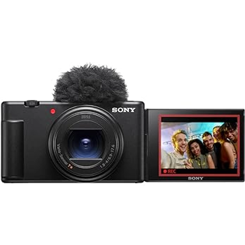 Amazon.com : Sony ZV-1 II Vlog Camera for Content Creators and Vloggers - Black : Electronics