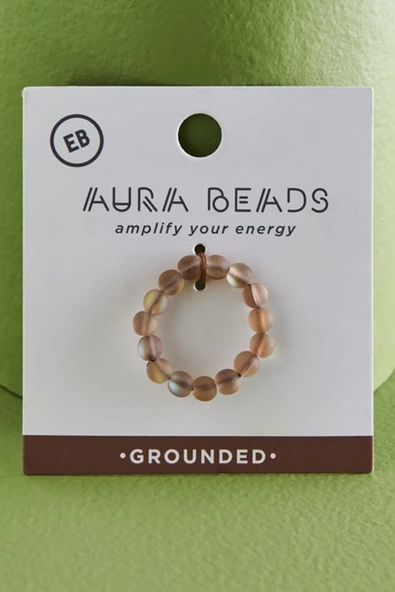 Grounded Aura Beads Ring