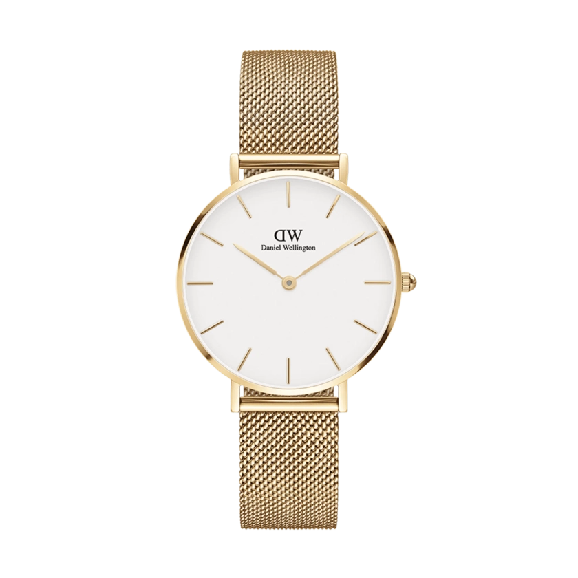 Petite Evergold – Or et blanc en 36 mm | DW