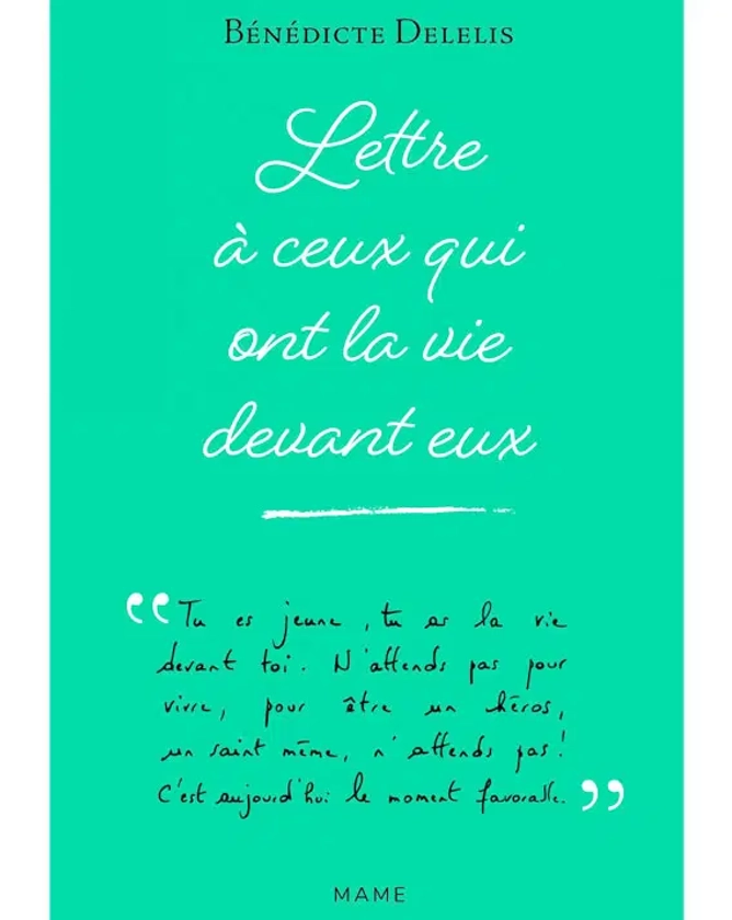 Lettre à ceux qui ont la vie devant eux I Mame - Catho Rétro