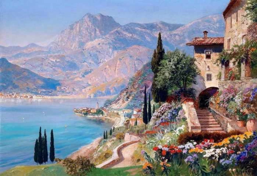 Capri de Alois Arnegger | Tela para Quadro na Santhatela