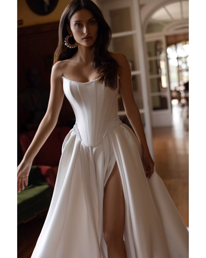 ambretta - abito da sposa - Collezione Bloom 2025 - Bloom by Tina Valerdi