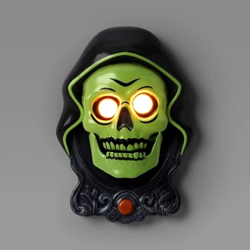 8" Light Up Reaper Doorbell Halloween Decorative Prop - Hyde & EEK! Boutique™