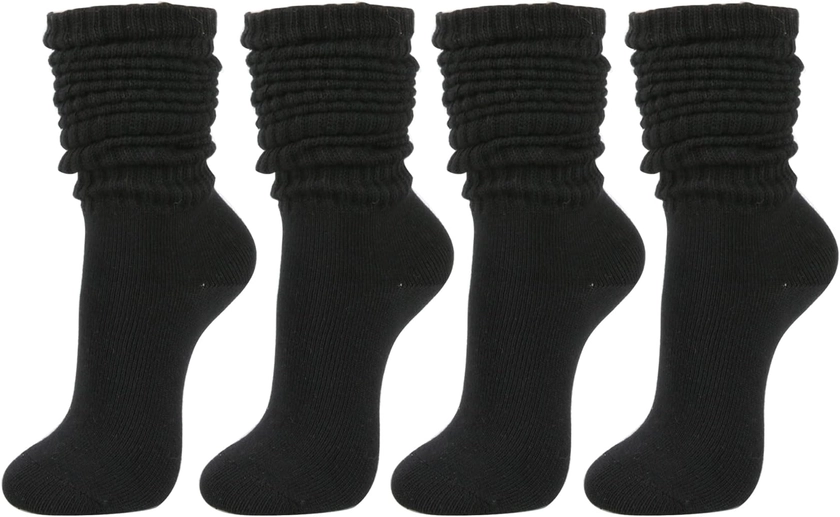 STYLEGAGA Women's Fall Winter Slouch Knit Socks Slouchy Socks Women Scrunch Socks Women Scrunchie Socks