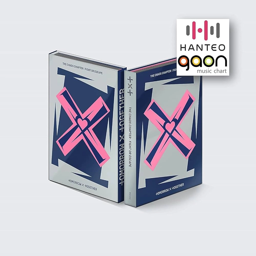 Amazon.com: TXT - The Chaos Chapter [Fight ver.] (2nd Album) Album+Culturekorean Decorative Stickers, Photocards : Toys & Games