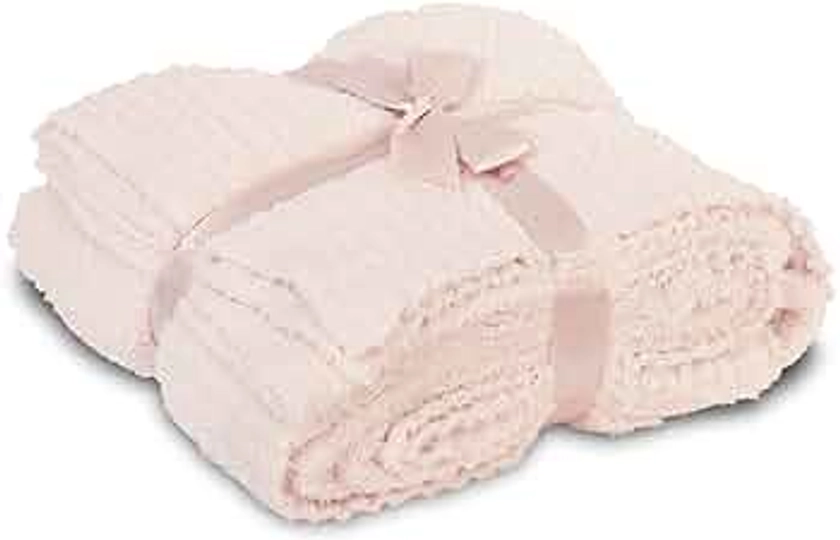 Barefoot Dreams CozyChic Throw - Pink