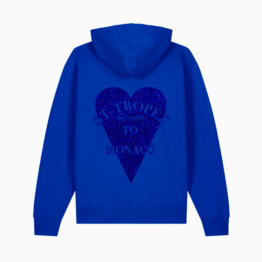 HOODIE BLEU ROYAL GLITTER