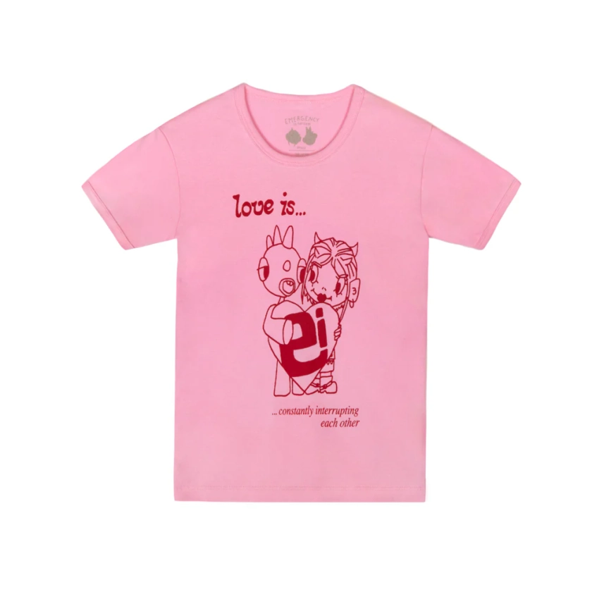 Love Is... Pink Baby Tee