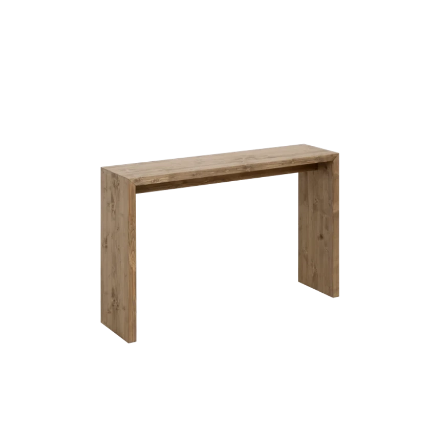 Console en bois de sapin ton vieilli 120x80cm Telva | Maisons du Monde